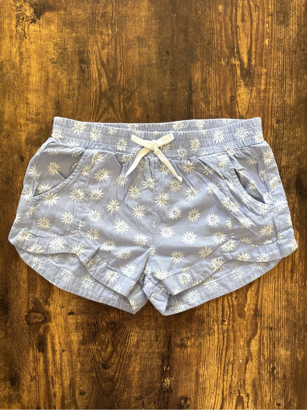 Billabong Light Blue Daisy Print Shorts